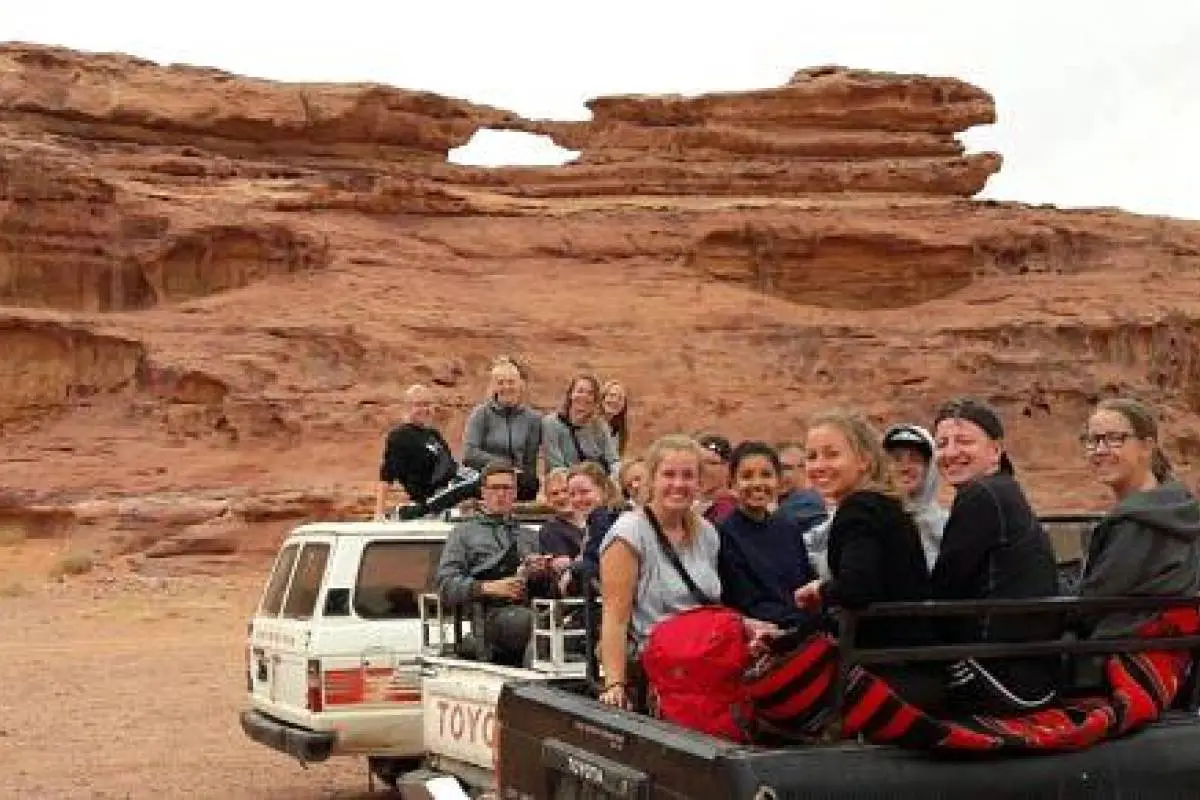 4wd tour door woestijn jordanie