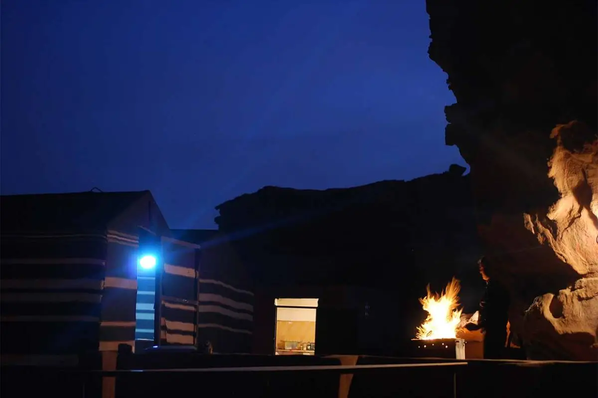 ammarin bedouin kamp jordanie