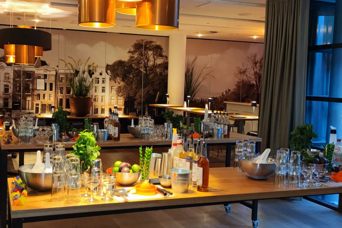Cocktail workshop kasteel Bloemendaal