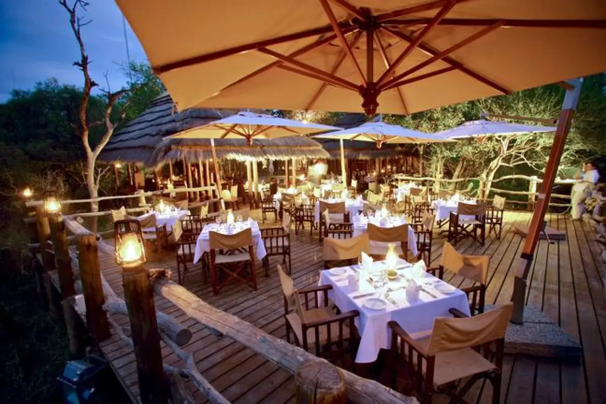 diner in de natuur