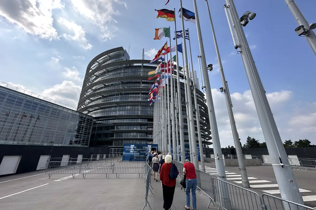 Europees parlement buiten
