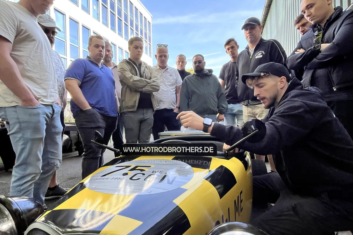 Hotrod tour uitleg 