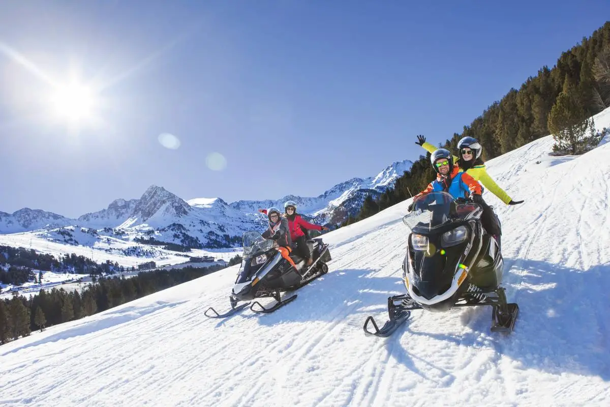 sneeuwscooter andorra