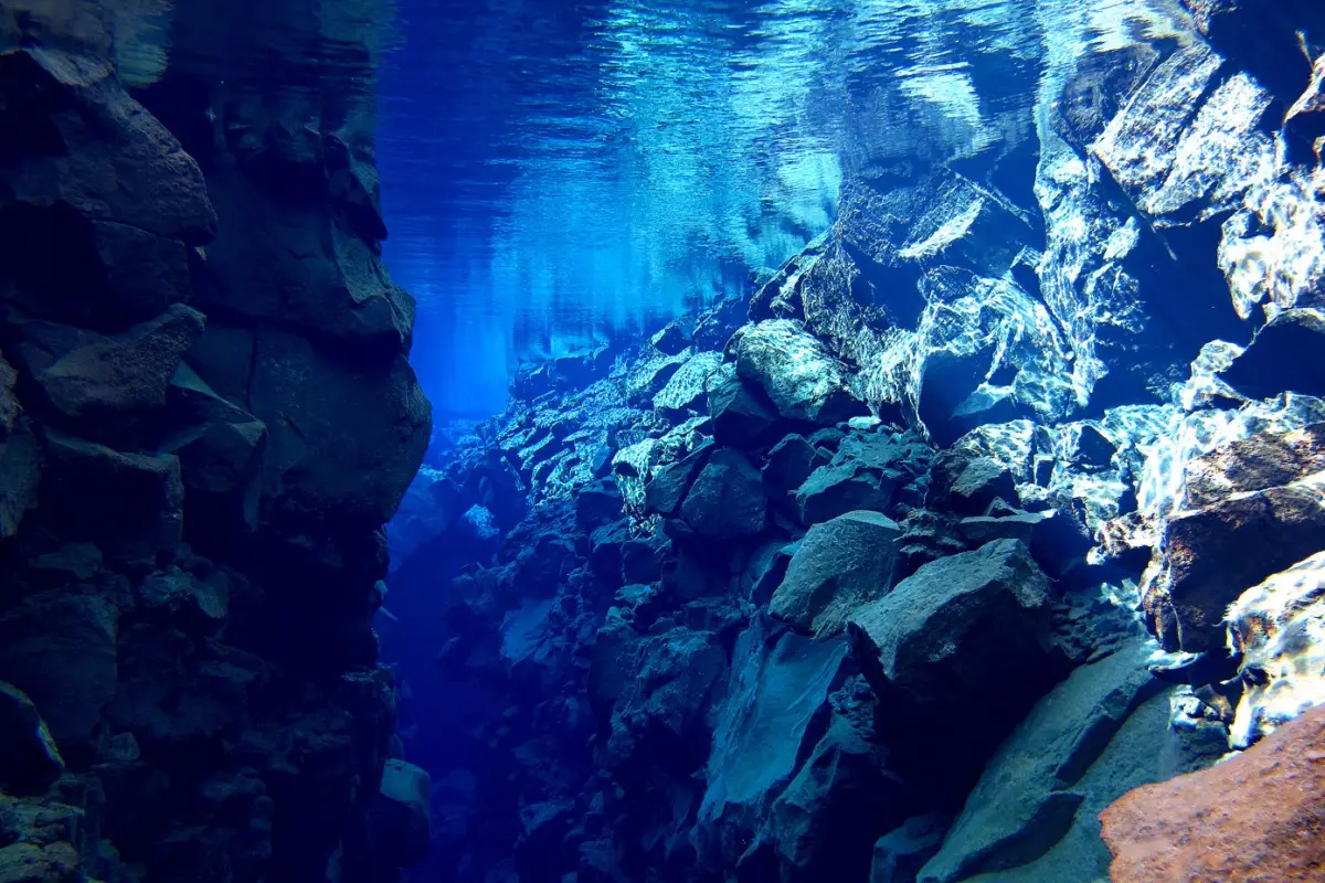 Snorkelen tektonische platen Silfra