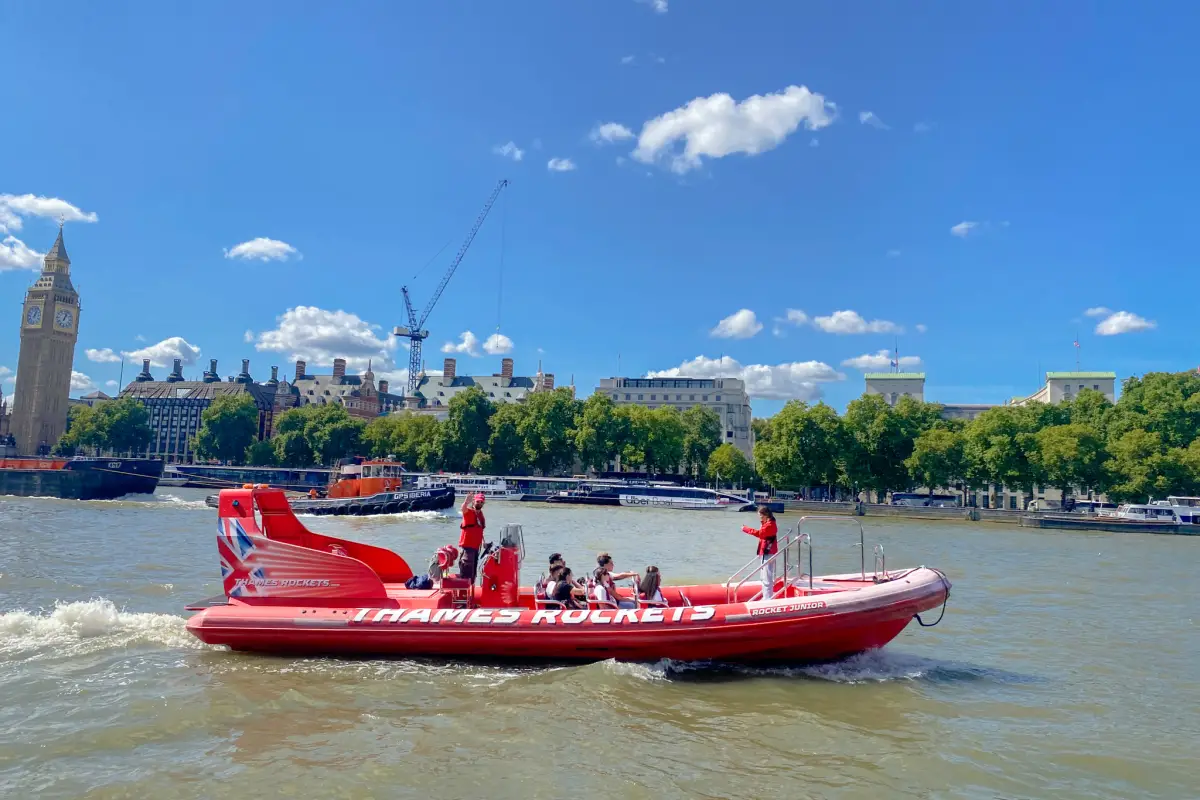Speedboot rondvaart Londen