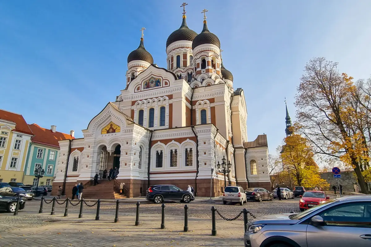 tallin old town centrum estland