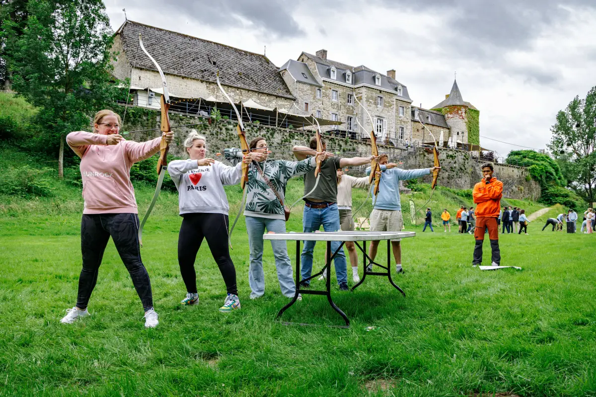 Teambuilding coach Marc in Ardennen