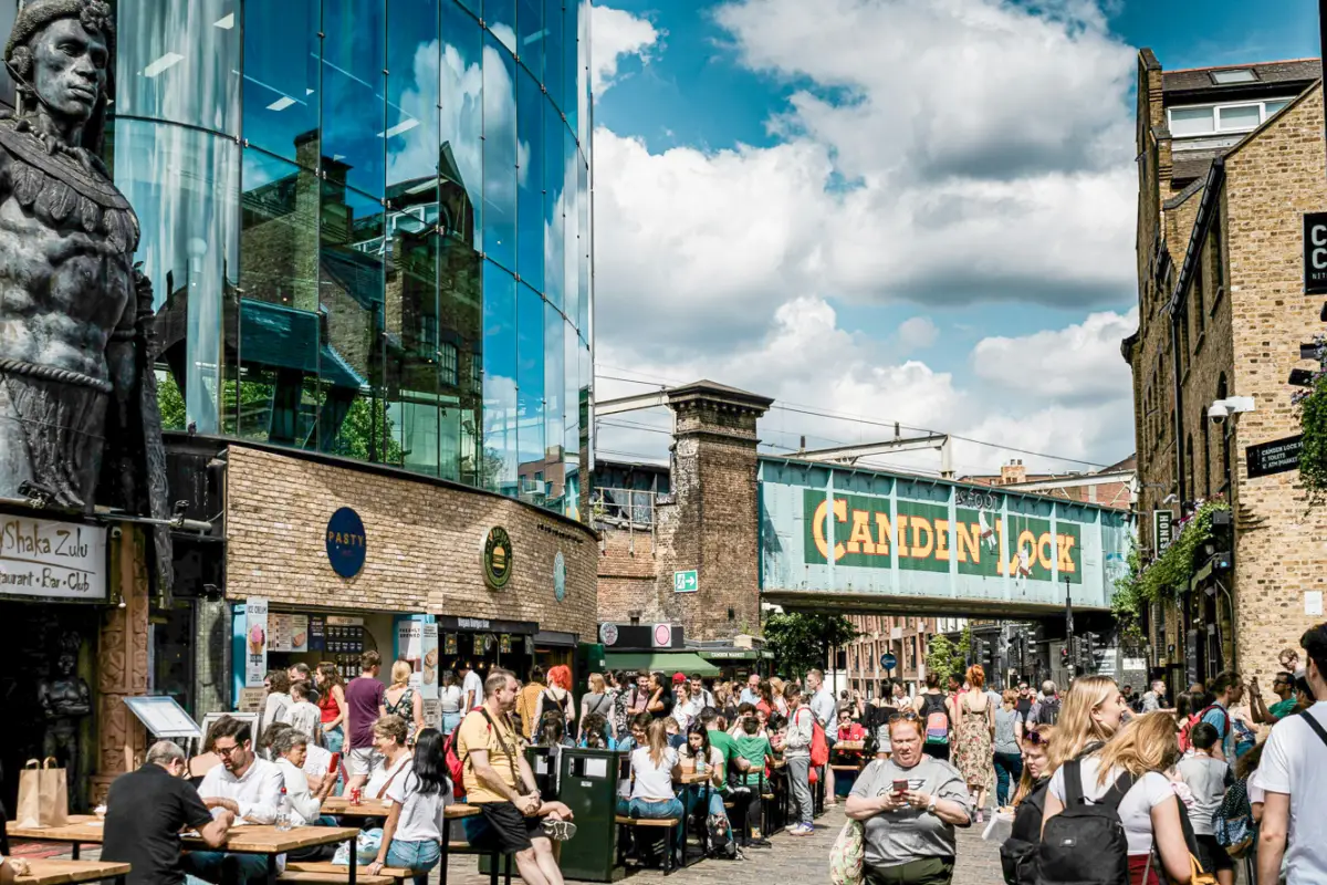 Walking treasure hunt Londen Camden Market