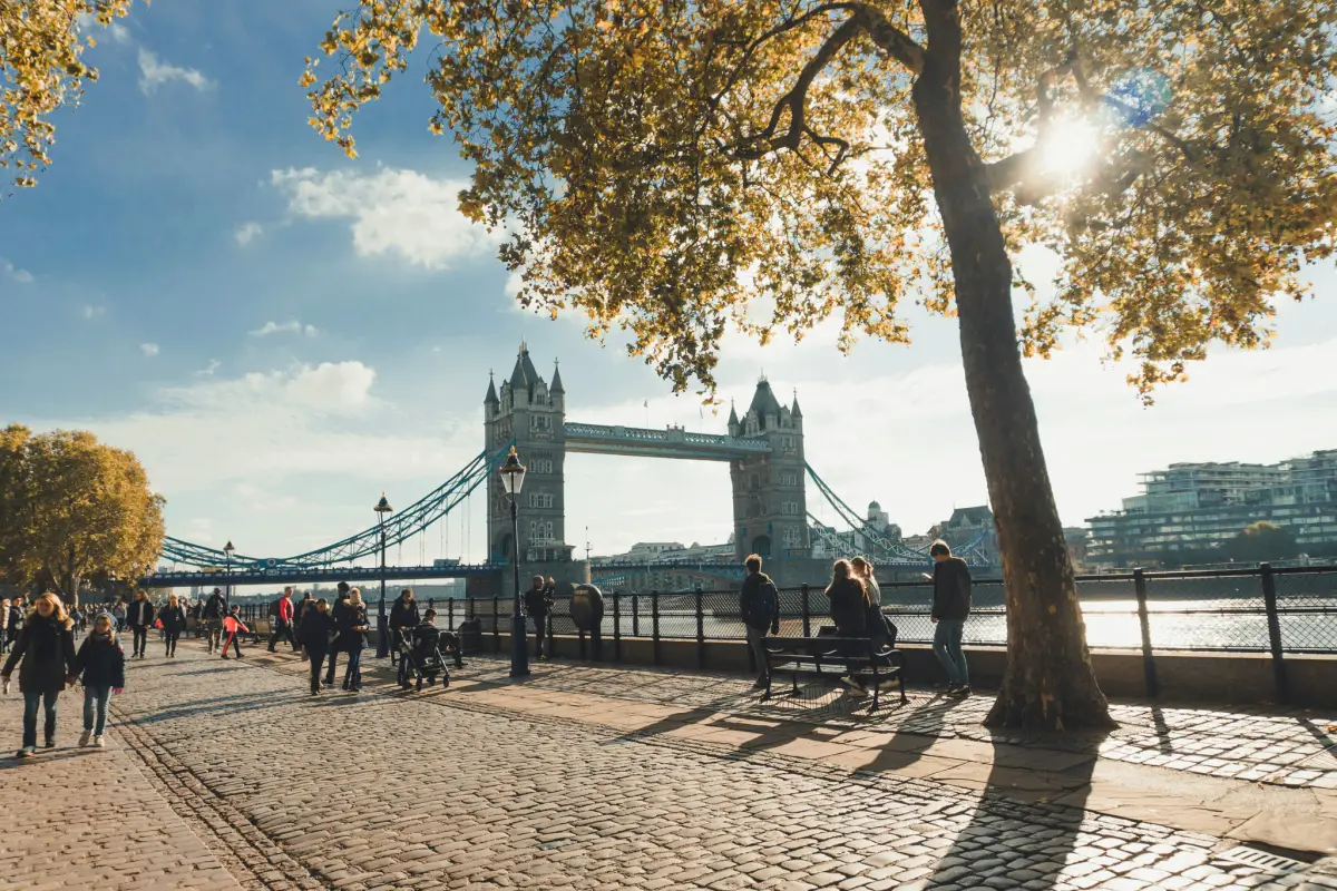 Walking treasure hunt Londen Tower Bridge