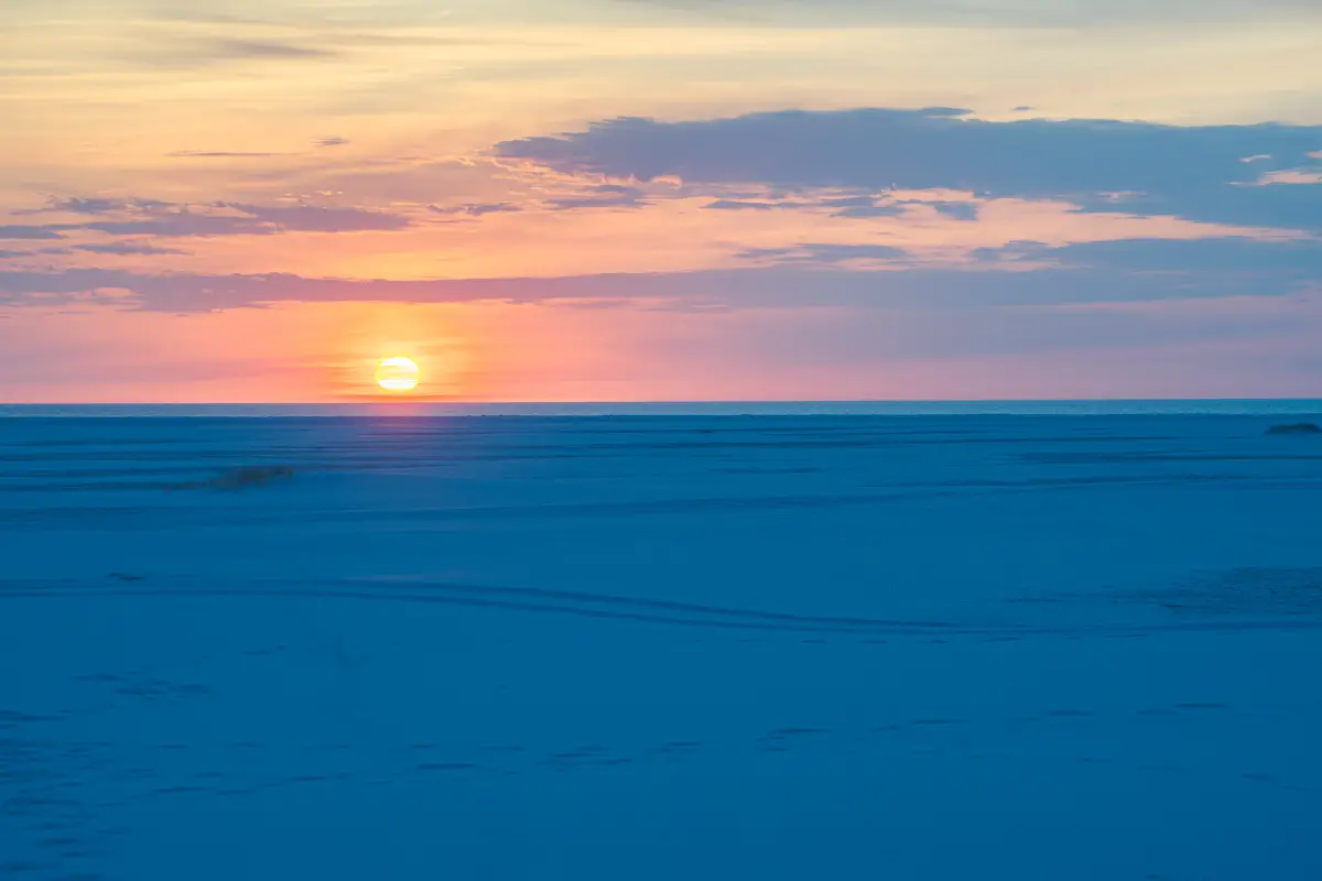 Zonsondergang Vlieland